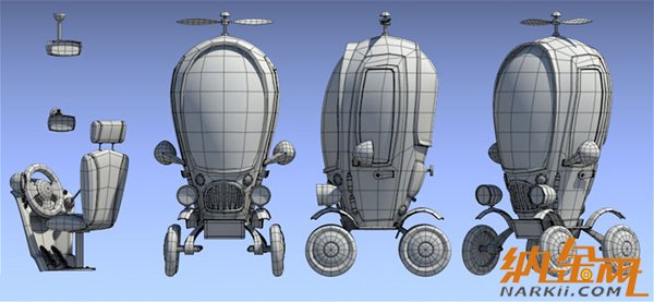 maya制作卡通車庫場景 飛特網(wǎng) maya教程