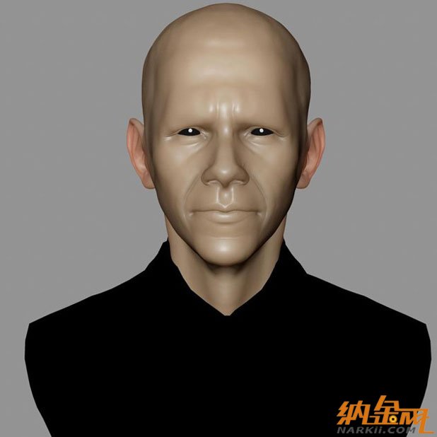 《奧巴馬人物臨摹作品》- Maya制作實(shí)例 - 3D動(dòng)畫(huà)教程 -  61_92d32216.jpg