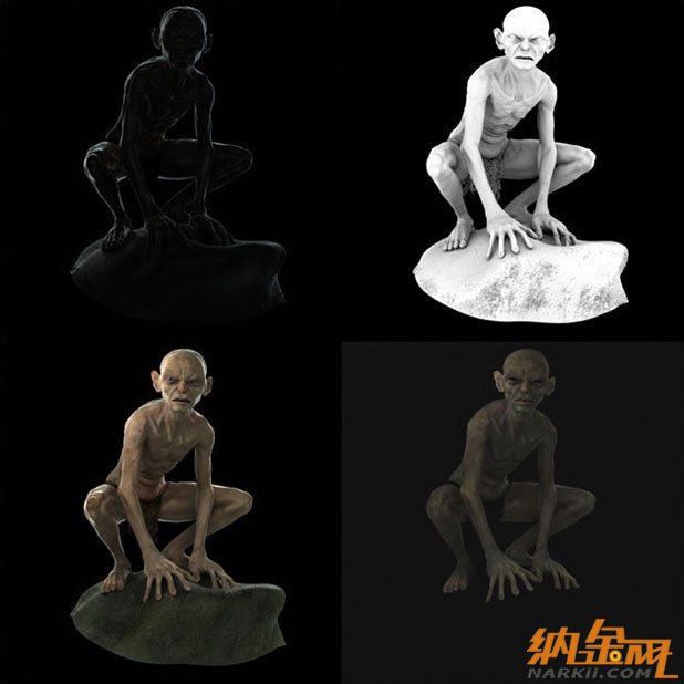 <指環(huán)王咕嚕> Maya制作實例教程 - 3D動畫教程 -  112_4d9146b6.jpg