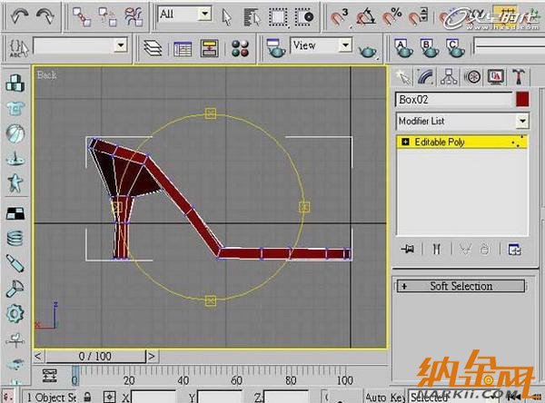 3dsmax高跟鞋建模教程 飛特網(wǎng) 3dsmax建模教程