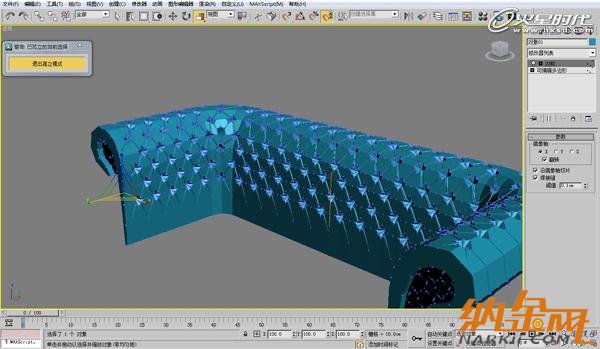 3dsmax歐式沙發(fā)建模教程 飛特網 3dsmax建模教程