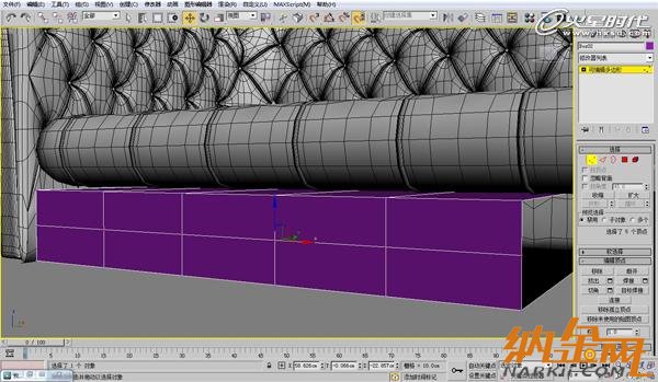 3dsmax歐式沙發(fā)建模教程 飛特網(wǎng) 3dsmax建模教程