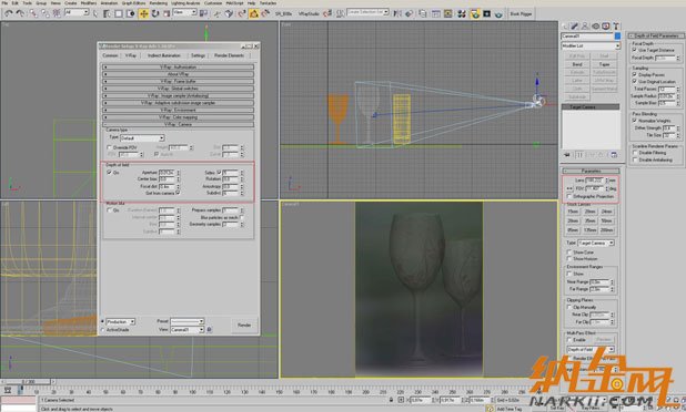 3dsmax結(jié)合vray渲染出真實玻璃杯子 飛特網(wǎng) 3dsmax渲染教程