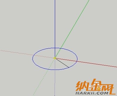 sketchup建模教程：sketchup草圖大師畫一個(gè)內(nèi)空?qǐng)A柱