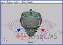 Maya 7.0 變形-非線性變形  MAYA教程