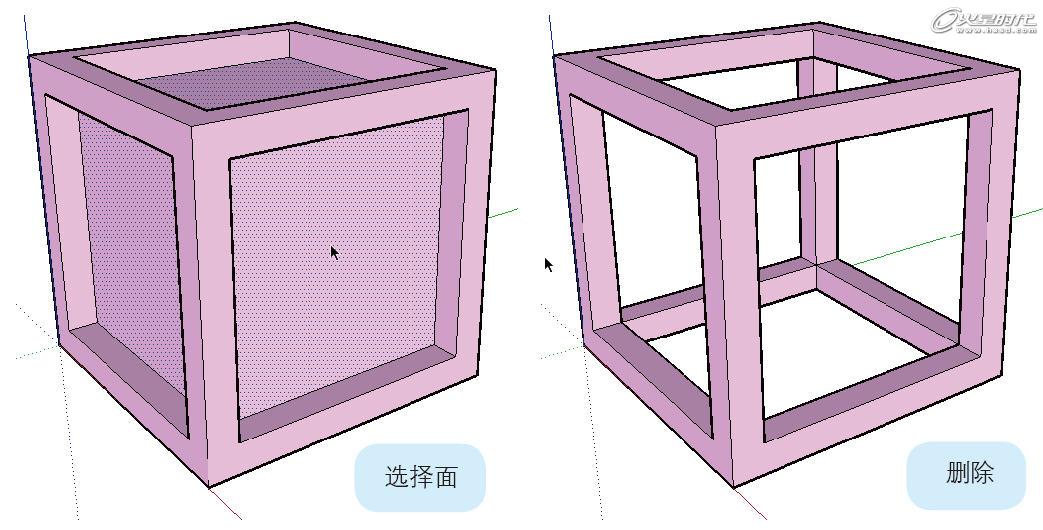 SketchUp教程：高級編輯操作