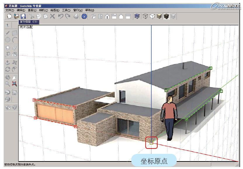 SketchUp教程：使用照片建模的方法