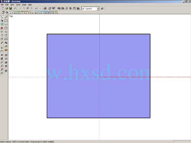 SketchUp教程：簡(jiǎn)單流程