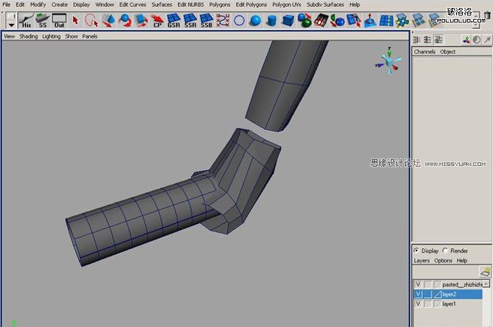 Maya建模教程：制作真實的恐龍