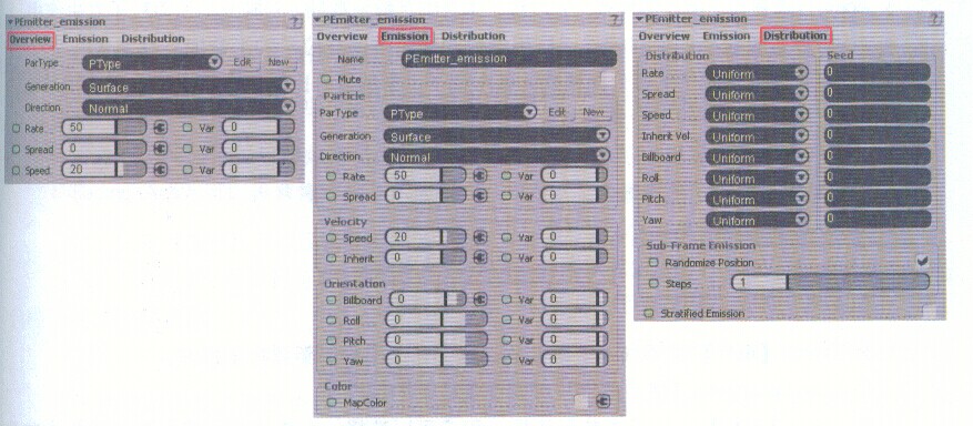 Softimage xs中Partical粒子系統(tǒng)知識概念介紹