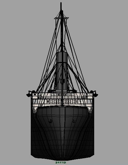 泰坦尼克號maya建模教程5
