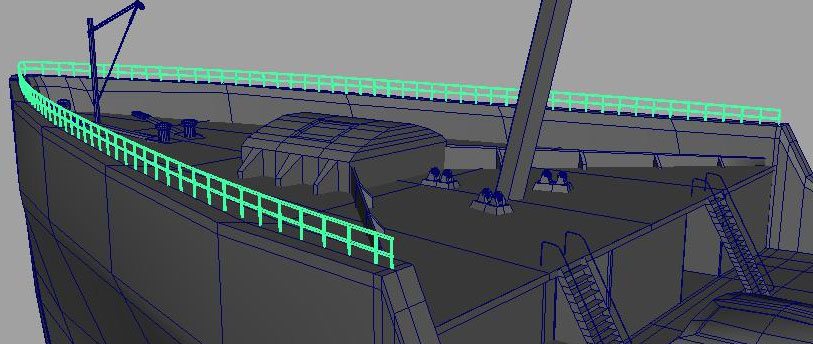 泰坦尼克號maya建模教程5