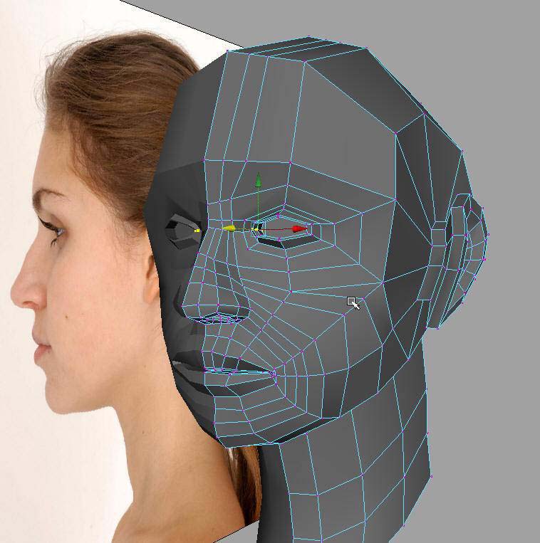 利用MAYA完成角色頭部建模  納金網(wǎng)