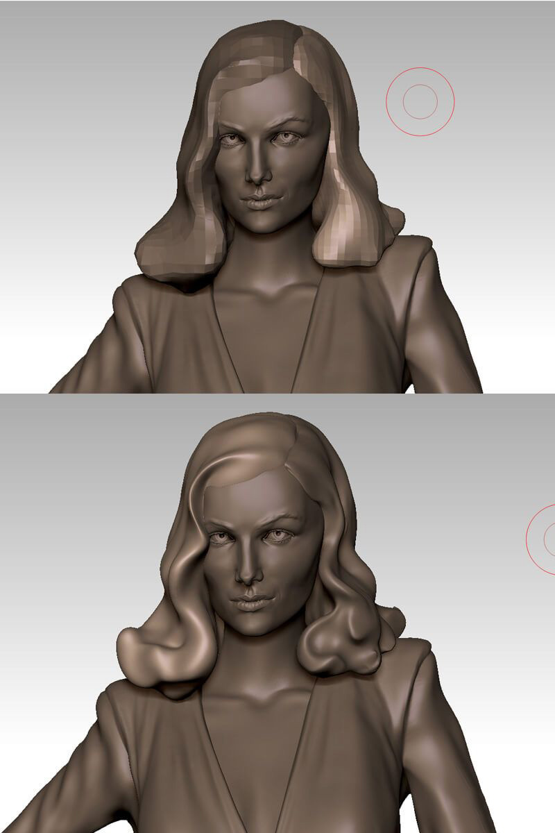 ZBrush頭發(fā)雕刻的十個(gè)小提示 納金網(wǎng)